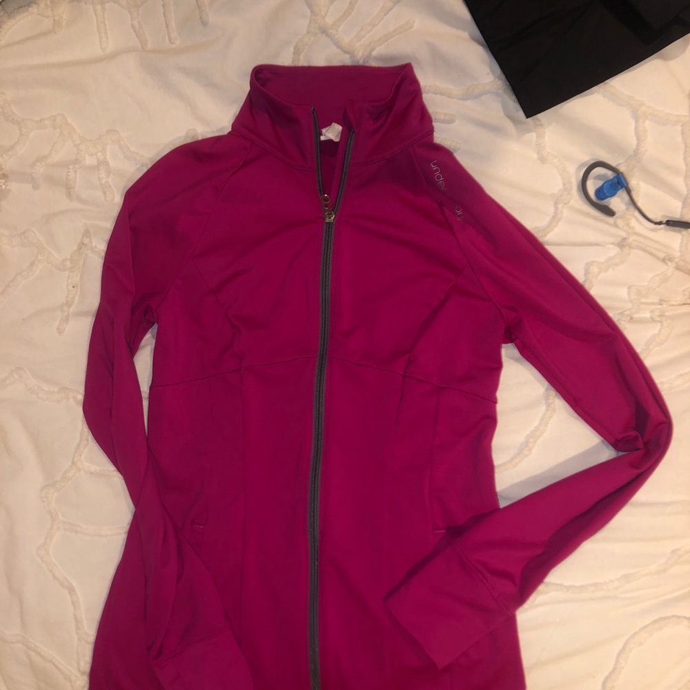 Under armour zip up